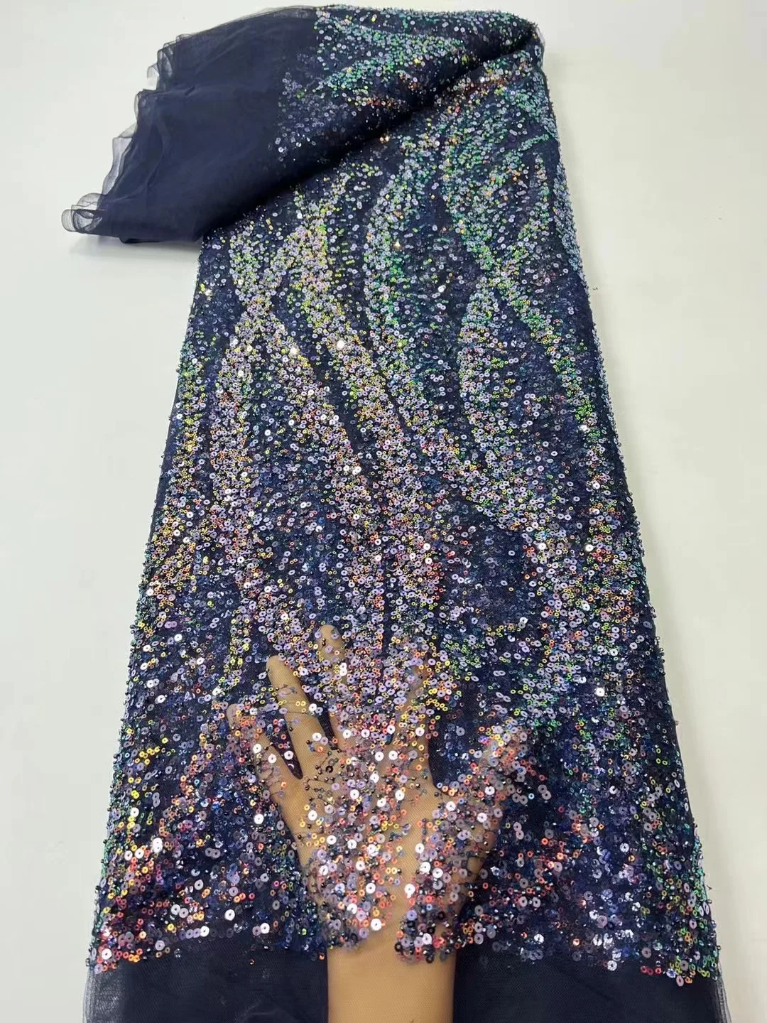 Nigerian Handmade Beads Lace Fabric 2023 High Quality Sequins Beaded Embroidery African French Lace Fabric For Dress
Nigerian Handmade Beads Lace Fabric 2023 High Quality Sequins Beaded Embroidery African French Lace Fabric For Dress