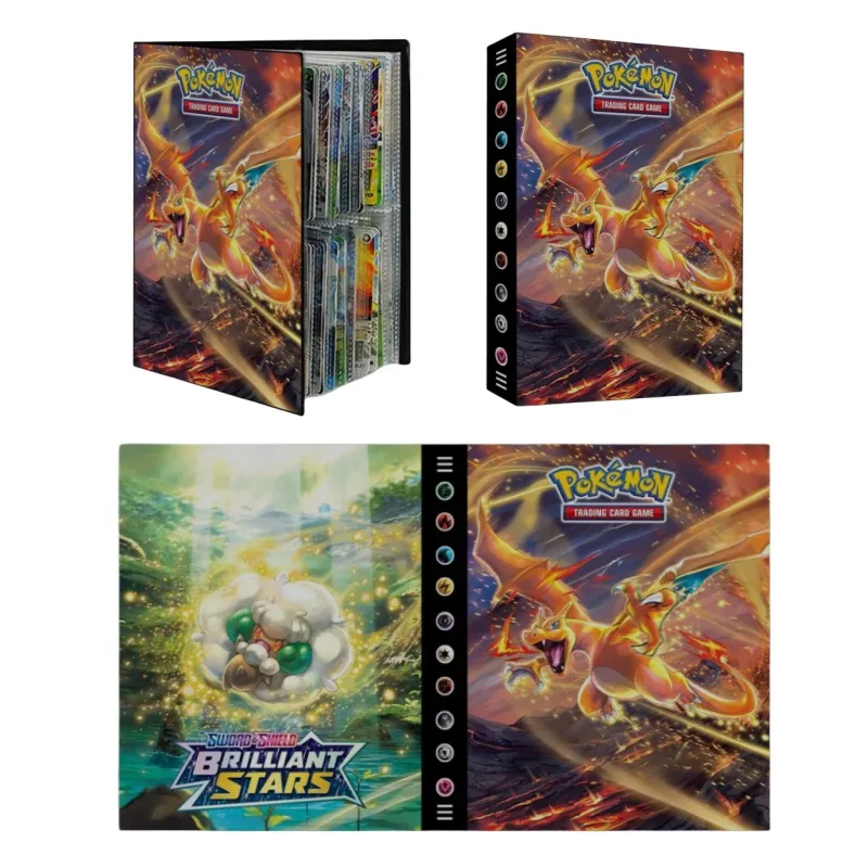 Pokemon 240 Pcs Cards Album Book Map Anime Pikachu Binder Notebook Protection Charizard Booklet Collectible Card Holder Toy Gift
Pokemon 240 Pcs Cards Album Book Map Anime Pikachu Binder Notebook Protection Charizard Booklet Collectible Card Holder Toy Gift