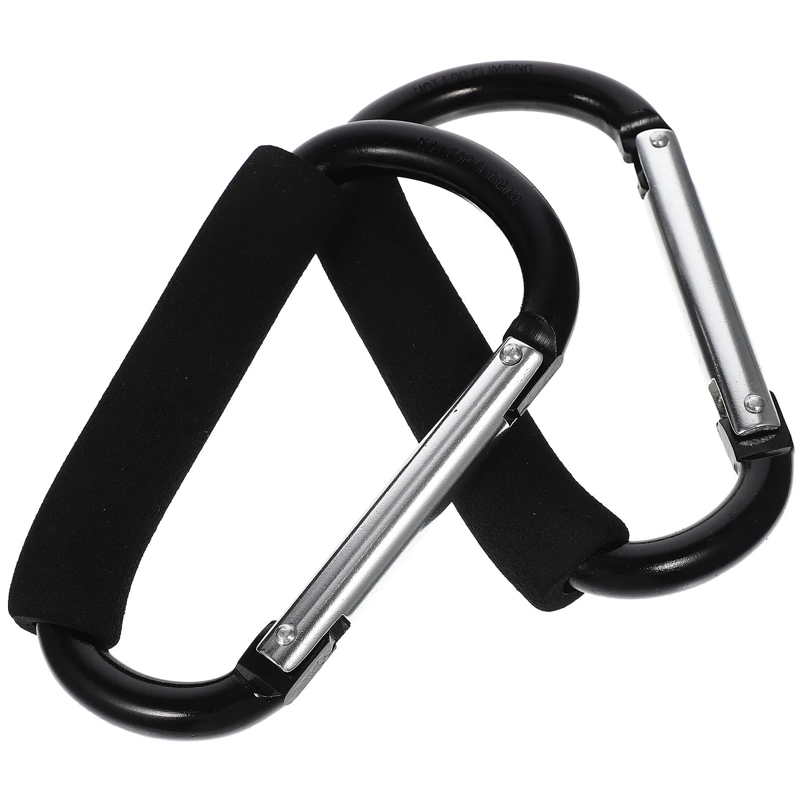 2 Pcs Cart Hook Portable Stroller Lightweight Carabiners Large Outdoor Hooks Aluminum Alloy Convenient Stroller accessories
2 Pcs Cart Hook Portable Stroller Lightweight Carabiners Large Outdoor Hooks Aluminum Alloy Convenient Stroller accessories