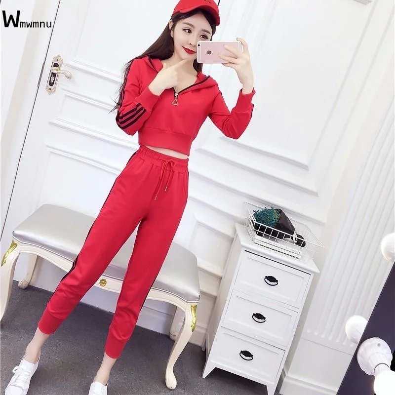 Spring Pink Crop Tops White Edge Women Tracksuit Korean Fashion Chic Short Hooded Zipper Tunic Tops+Small Feet Pants Outfit
Spring Pink Crop Tops White Edge Women Tracksuit Korean Fashion Chic Short Hooded Zipper Tunic Tops+Small Feet Pants Outfit