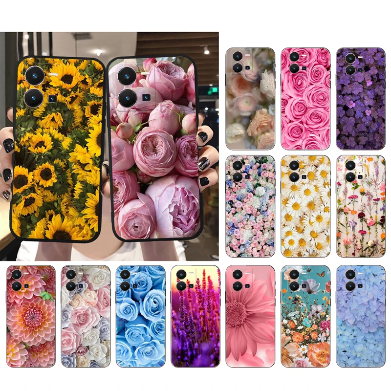 Phone Case for VIVO Y53S Y33S Y11S Y31 Y21 Y70 Y20 Y21S Y72 Y22S Y35 Y51 Y01 V23E V21 V23 V21E Flowers Rose Daisy Sunflower
Phone Case for VIVO Y53S Y33S Y11S Y31 Y21 Y70 Y20 Y21S Y72 Y22S Y35 Y51 Y01 V23E V21 V23 V21E Flowers Rose Daisy Sunflower