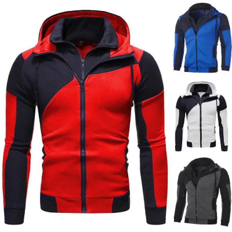 New Patchwork Hoodie Men's Long-Sleeved Hooded Shirt Autumn Winter Thermal Velvet Hooded Sweatshirt Casual Jacket
New Patchwork Hoodie Men's Long-Sleeved Hooded Shirt Autumn Winter Thermal Velvet Hooded Sweatshirt Casual Jacket