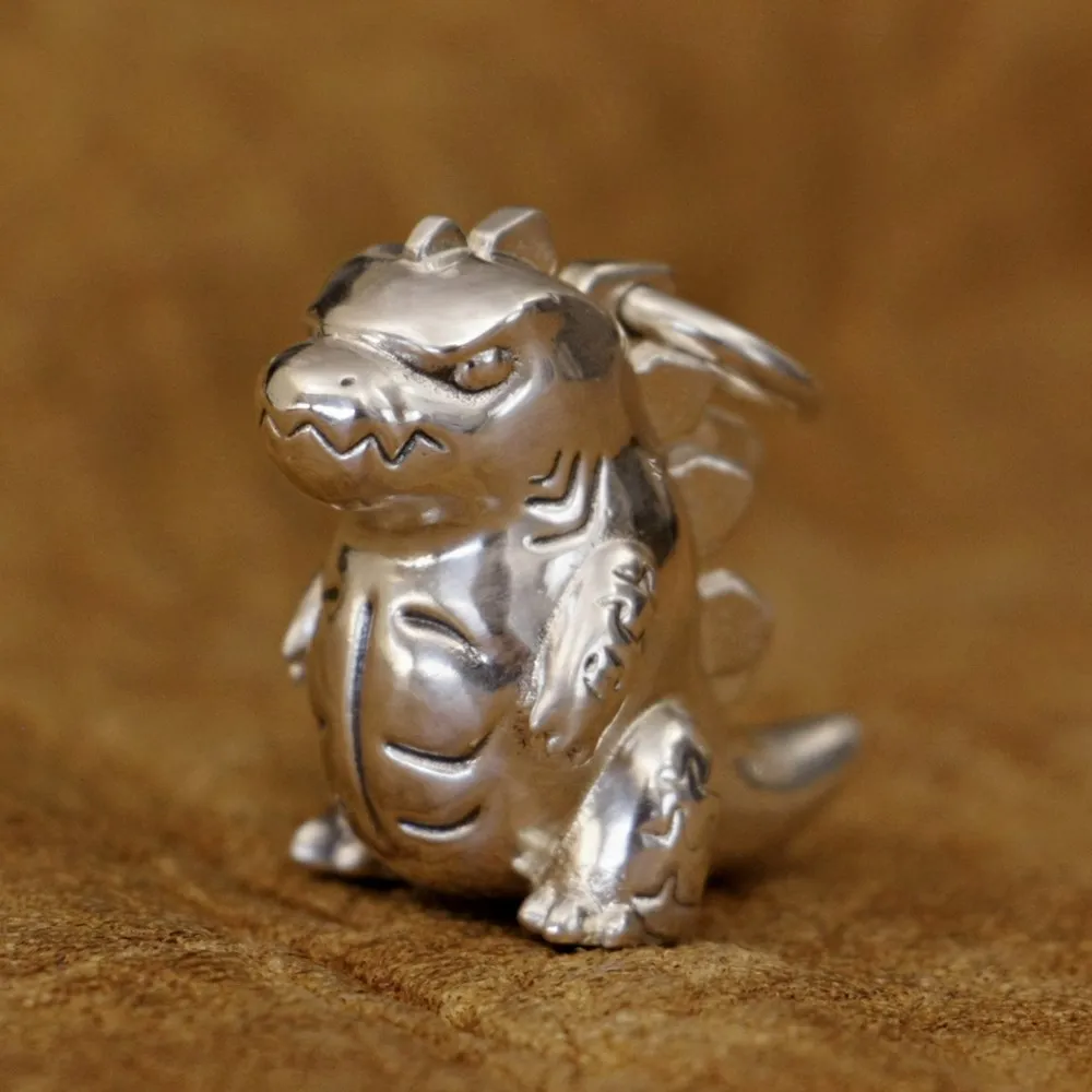 LINSION Pendants Cute Cartoon Dinosaur 925 Sterling Silver Lovely Japanese Dinosaur Charms Jewellery TA332 
LINSION Pendants Cute Cartoon Dinosaur 925 Sterling Silver Lovely Japanese Dinosaur Charms Jewellery TA332