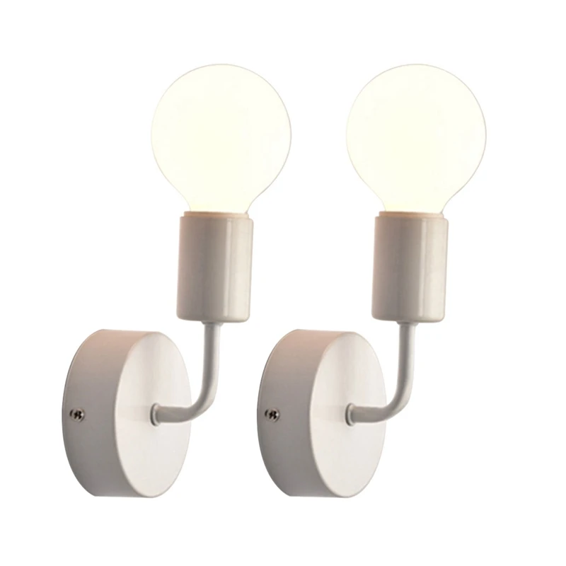 2X White Loft Antique Iron Simple Wall Lamp American Country Restaurant Bar Corridor Aisle Wall Sucker Wall Lamp
2X White Loft Antique Iron Simple Wall Lamp American Country Restaurant Bar Corridor Aisle Wall Sucker Wall Lamp