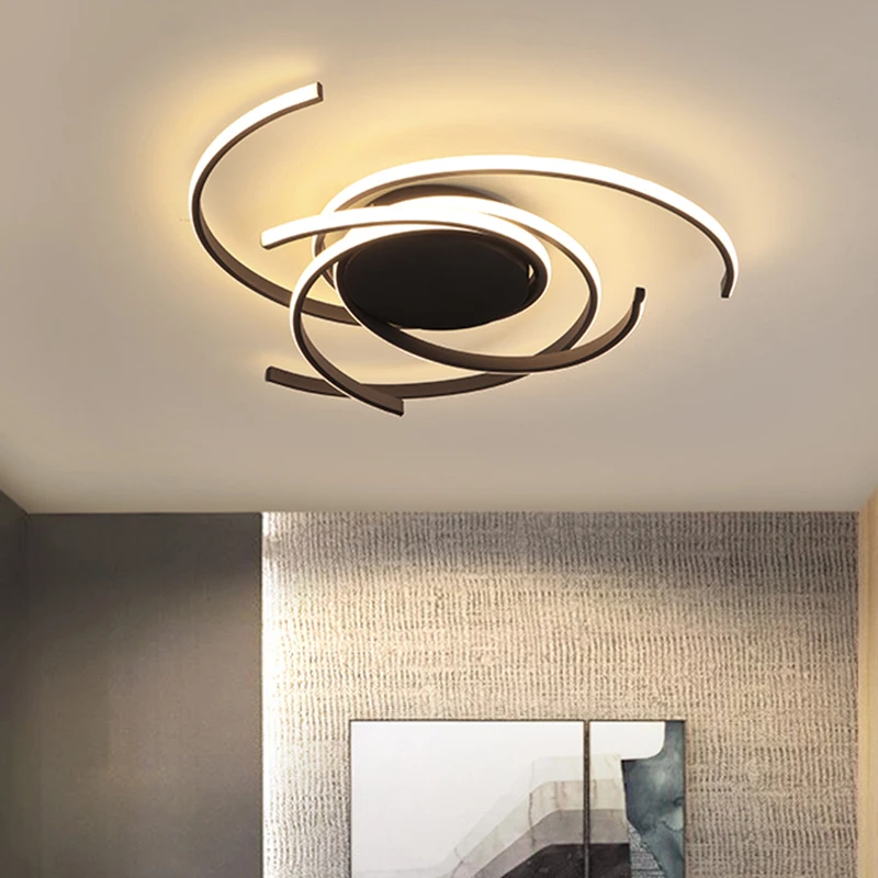 Matter Black Ideal Surface mounted modern led Ceiling Lights for living room Bedroom Aluminum White AC85-265V Ceiling Lamp
Matter Black Ideal Surface mounted modern led Ceiling Lights for living room Bedroom Aluminum White AC85-265V Ceiling Lamp