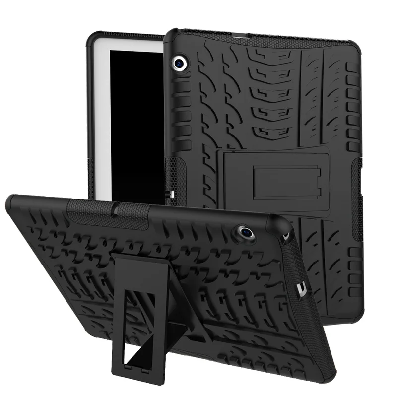 

Tablet Case for Huawei MediaPad T3 10 9.6" AGS-W09/L09/L03 Protective Cover TPU+PC 2 in 1 Hybrid Rugged Durable Shockproof Shell