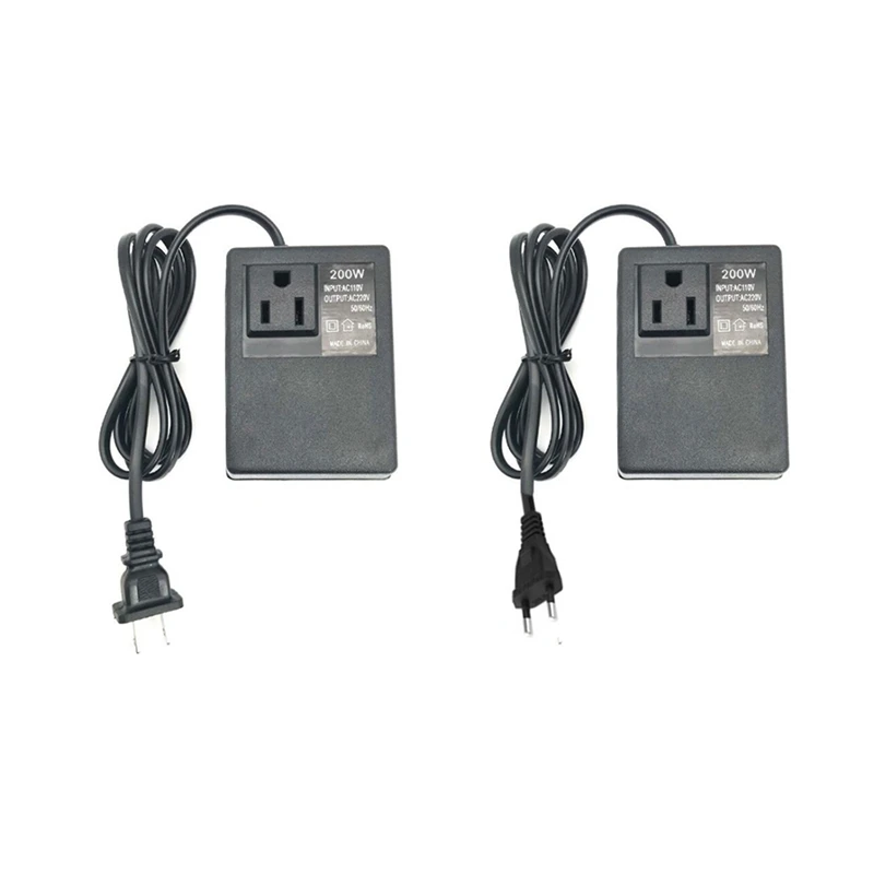 200W Voltage Converter 110V To 220V Transformer Step Down Transformer Voltage Converter Travel Adapter Inverter
200W Voltage Converter 110V To 220V Transformer Step Down Transformer Voltage Converter Travel Adapter Inverter