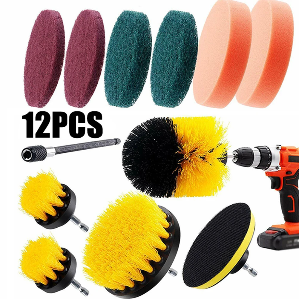 1Set Electric Drill Brush Set Attachment Scrubber Cleaning Tool Kit High Quality Durable For Automotive Care Tools Accessories
1Set Electric Drill Brush Set Attachment Scrubber Cleaning Tool Kit High Quality Durable For Automotive Care Tools Accessories
