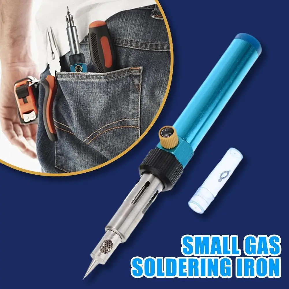 Portable Gas Soldering Iron Household Welding Repair Tools Temperature Control With Blow Torch Cordless Tip Tool Blue
Portable Gas Soldering Iron Household Welding Repair Tools Temperature Control With Blow Torch Cordless Tip Tool Blue