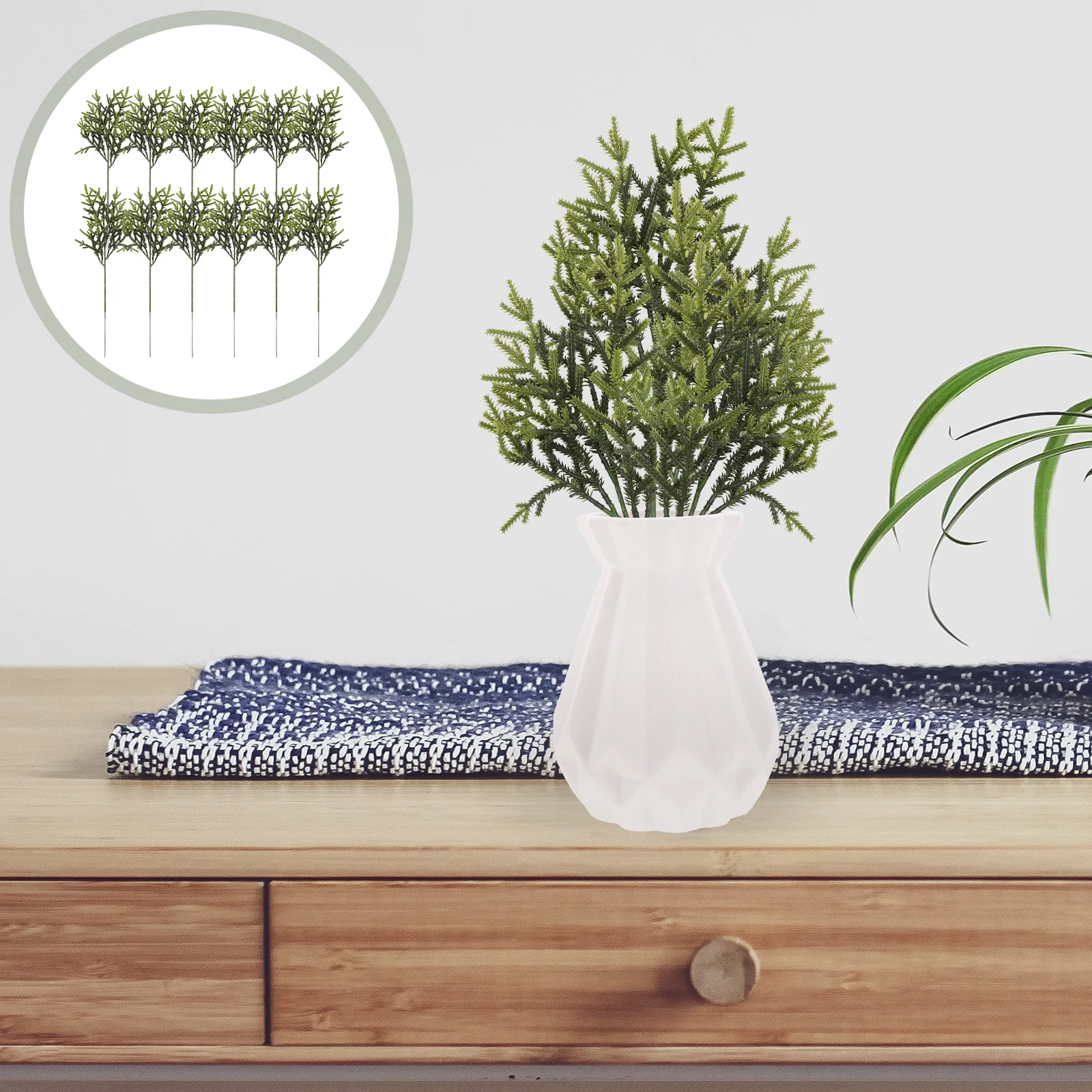 12 Pcs Plant Arrangement Supplies Wreath Fake Xmas Gift Decor Artificial Pine Needles Twigs Stems Plastic Plants Large Home
12 Pcs Plant Arrangement Supplies Wreath Fake Xmas Gift Decor Artificial Pine Needles Twigs Stems Plastic Plants Large Home