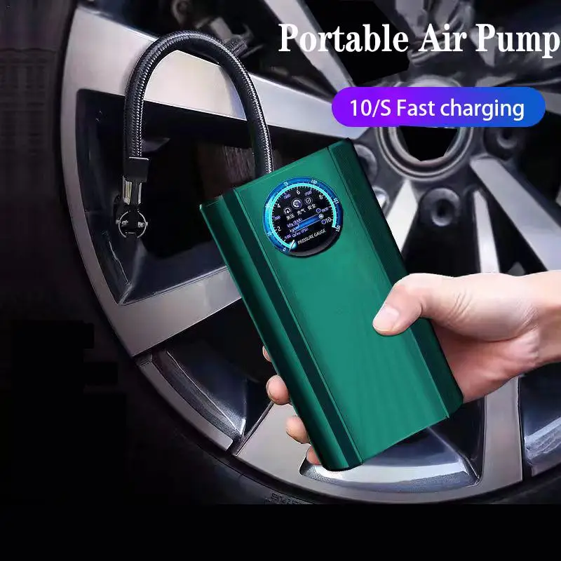 Turbine Auto Luchtpomp Oplaadbare Machine 12V Krachtige Auto Bandenspanning Detectie Opblaasbare Pomp Auto Air Inflator
Turbine Auto Luchtpomp Oplaadbare Machine 12V Krachtige Auto Bandenspanning Detectie Opblaasbare Pomp Auto Air Inflator