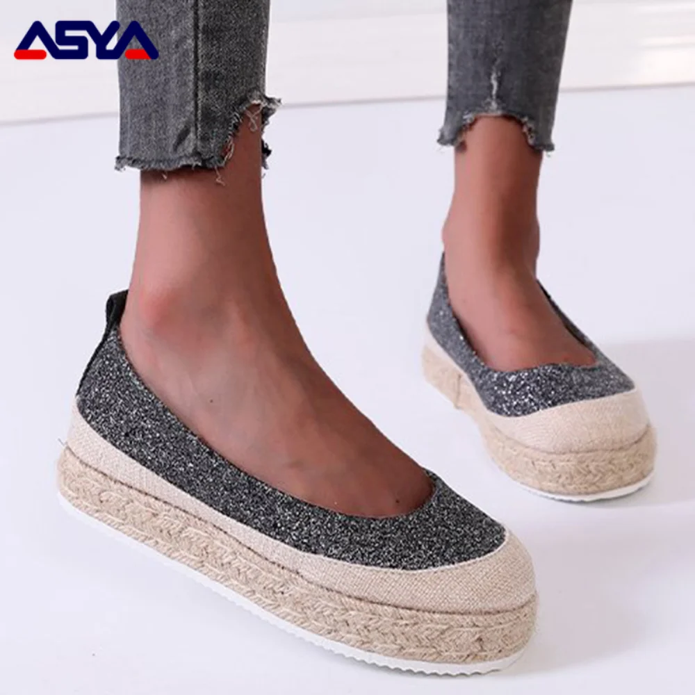 ASYAPOY Sneakers Fashion Women Soft Platform Sneakers Slip On Shoes Ladies Thick Bottom Vulcanize Shoes Zapatos De Mujer
ASYAPOY Sneakers Fashion Women Soft Platform Sneakers Slip On Shoes Ladies Thick Bottom Vulcanize Shoes Zapatos De Mujer