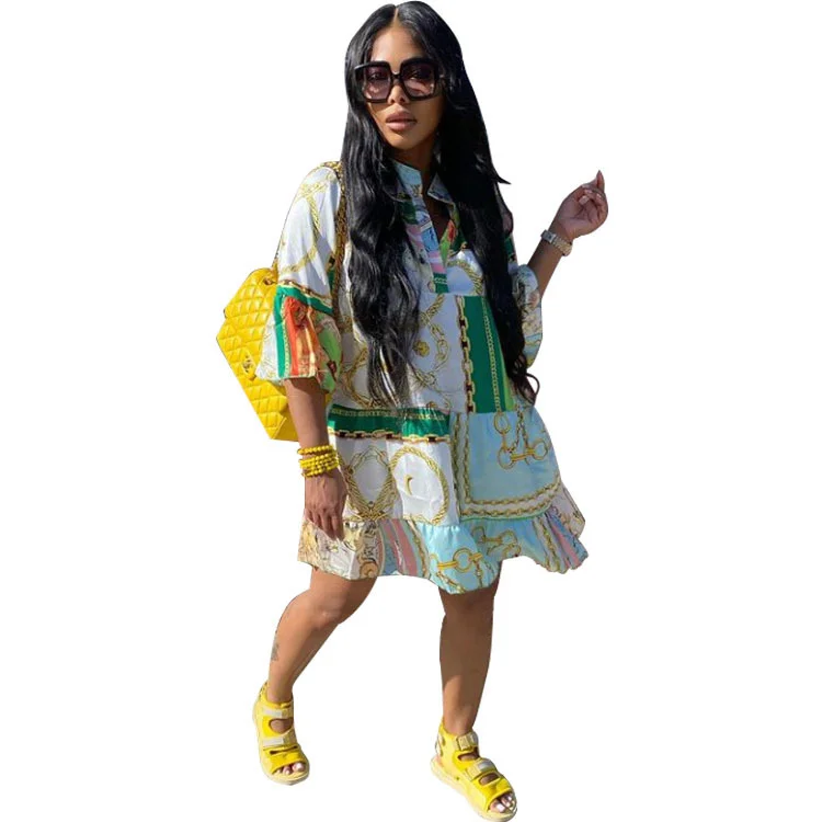 Zoctuo Mini Dresses Vintage Loose Casual Dress Women Long Sleeve Oversize Tshirt Skirt Club Outdoor Printing Vestidos Clothes 
Zoctuo Mini Dresses Vintage Loose Casual Dress Women Long Sleeve Oversize Tshirt Skirt Club Outdoor Printing Vestidos Clothes