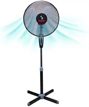 P206VEN131 Ventilador De Pie Silencioso Con Mando a Distancia, 5 Aspas, Temporizador, 45 cm
P206VEN131 Ventilador De Pie Silencioso Con Mando a Distancia, 5 Aspas, Temporizador, 45 cm
