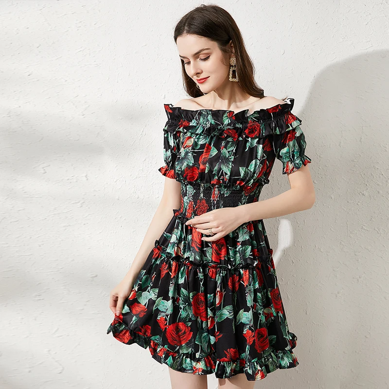 JSXDHK 2022 летнее праздничное мини-платье в стиле бохо, модное женское платье с открытыми плечами и цветочным принтом роз, вечерние платья с выс...
JSXDHK 2022 летнее праздничное мини-платье в стиле бохо, модное женское платье с открытыми плечами и цветочным принтом роз, вечерние платья с выс...