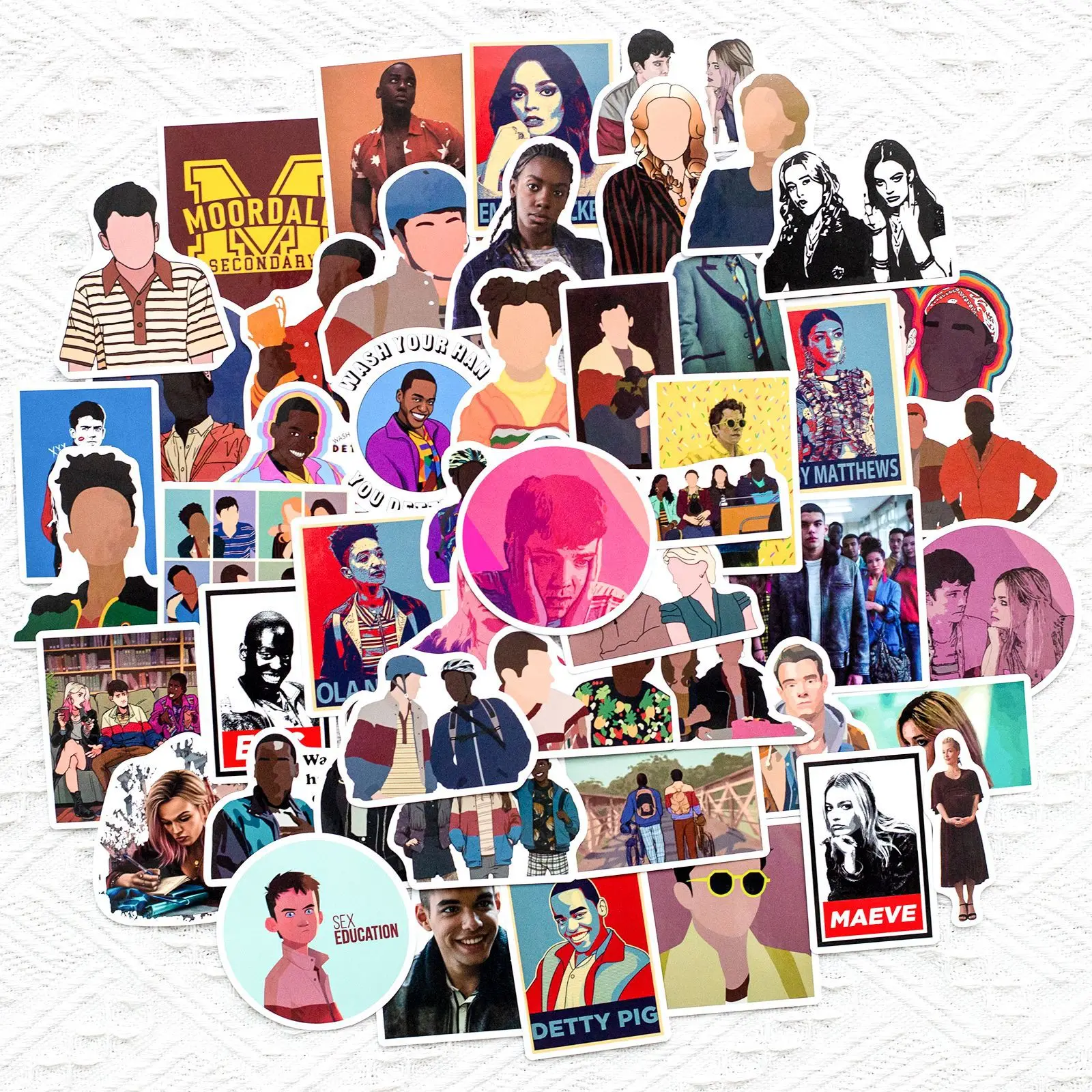 50pcs Hot American TV Series Characters Stickers Luggage Skateboard Cute Kids Toys DIY Cool Graffiti Sticker Decal Scrapbooking
50pcs Hot American TV Series Characters Stickers Luggage Skateboard Cute Kids Toys DIY Cool Graffiti Sticker Decal Scrapbooking