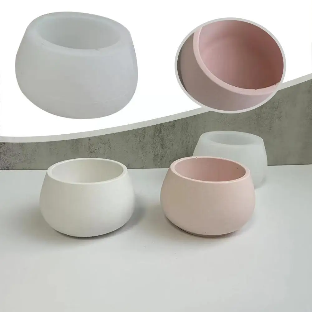 Concrete Candle Jar Silicone Ld Diy Round Succulent Box Home Flower Plaster Epoxy Storage Resin Pot Decor Gypsum Lds X4w1
Concrete Candle Jar Silicone Ld Diy Round Succulent Box Home Flower Plaster Epoxy Storage Resin Pot Decor Gypsum Lds X4w1