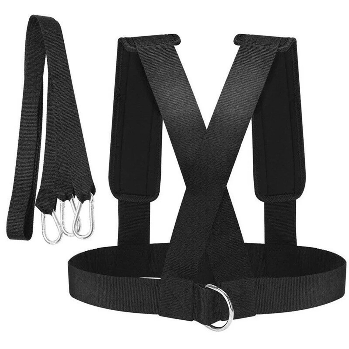Harness Sled Pulling Belt Resistance Training Weight Equipment Workout Tire Strap Bearing Belts Trainer Power Fitness Rope
Harness Sled Pulling Belt Resistance Training Weight Equipment Workout Tire Strap Bearing Belts Trainer Power Fitness Rope