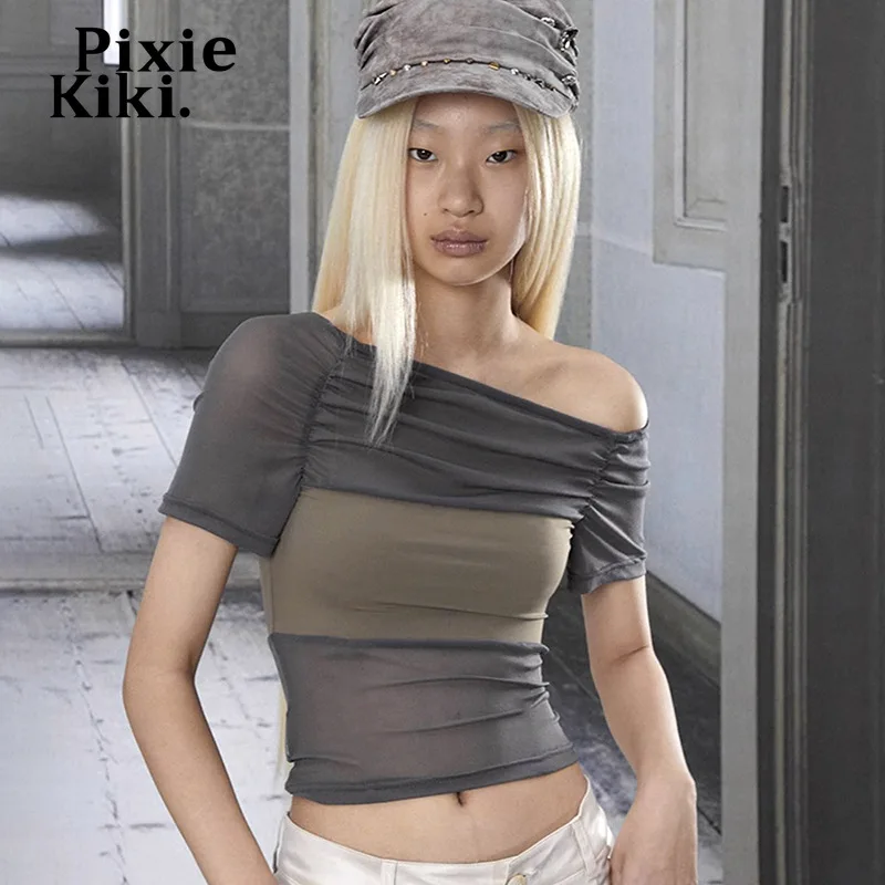 PixieKiki See Through Mesh Patchwork Sexy Crop Tops Y2k Japanese Streetwear Women Irregular T-shirt Harajuku Grunge P85-BF10
PixieKiki See Through Mesh Patchwork Sexy Crop Tops Y2k Japanese Streetwear Women Irregular T-shirt Harajuku Grunge P85-BF10
