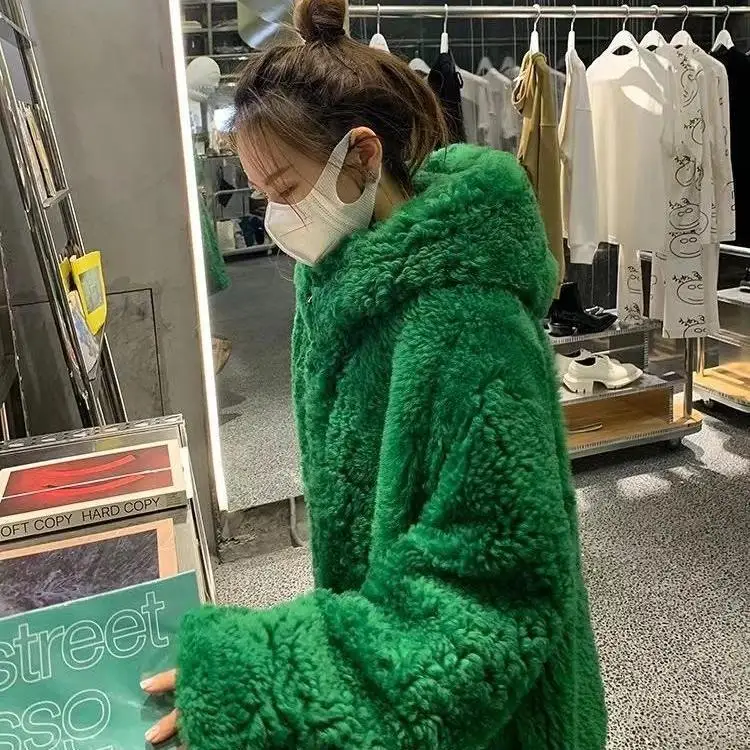 Elegant Hoodie Women Faux Fur Coat Autumn Winter Warm Soft Hooded Female Plush Overcoat Thick Outerwear High Qualities Coat D33
Elegant Hoodie Women Faux Fur Coat Autumn Winter Warm Soft Hooded Female Plush Overcoat Thick Outerwear High Qualities Coat D33