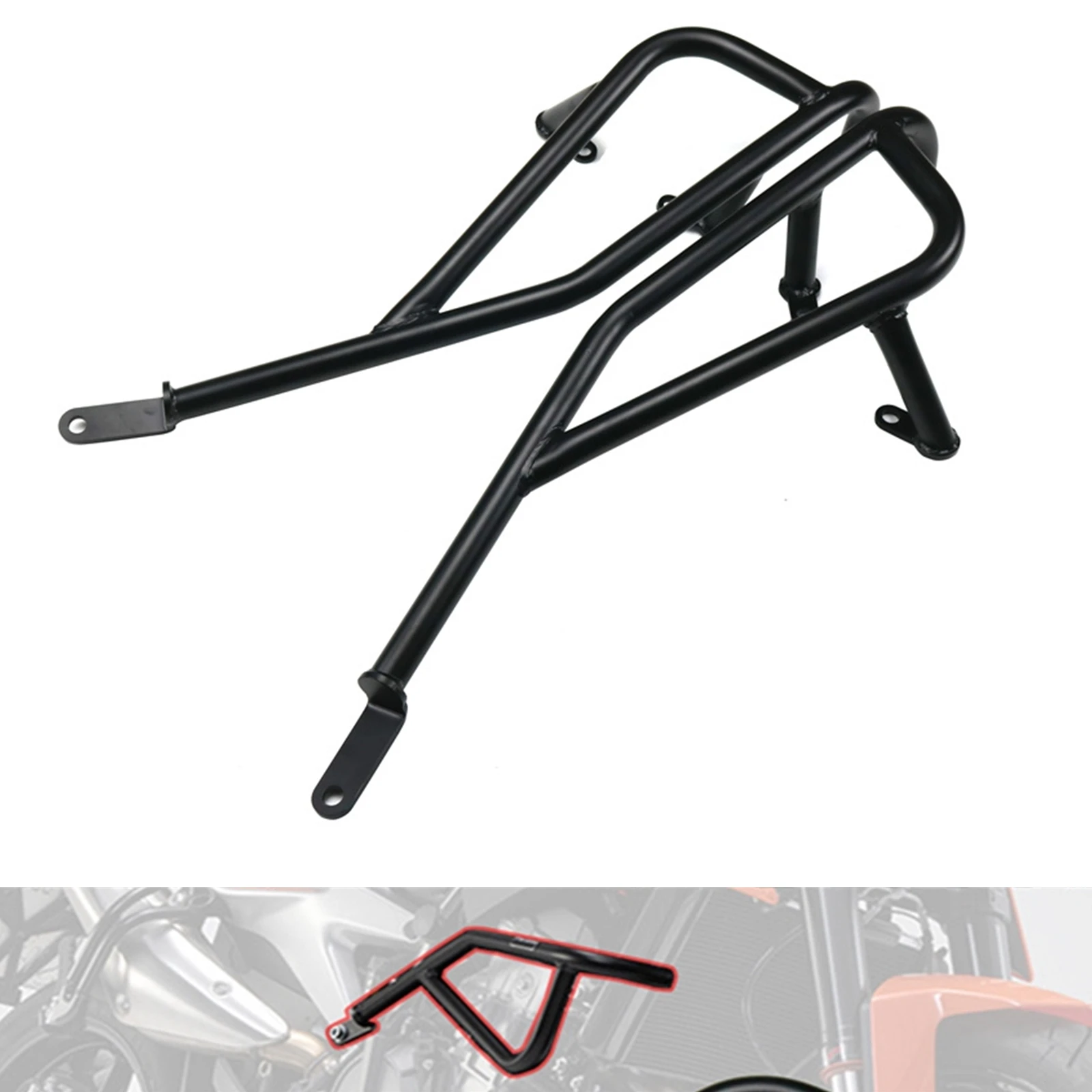 Carbon Steel Motorcycle Engine Guard Crash Bar Frame Protector Motorbike Part For KTM Duke 790 2018-2019
Carbon Steel Motorcycle Engine Guard Crash Bar Frame Protector Motorbike Part For KTM Duke 790 2018-2019