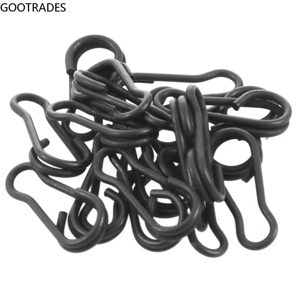 30Pcs/Lot Carp Fishing Multi Clips Powerful Connectors Fishing Accessories Rolling Swivels Matte Black Snap Tackle
30Pcs/Lot Carp Fishing Multi Clips Powerful Connectors Fishing Accessories Rolling Swivels Matte Black Snap Tackle
