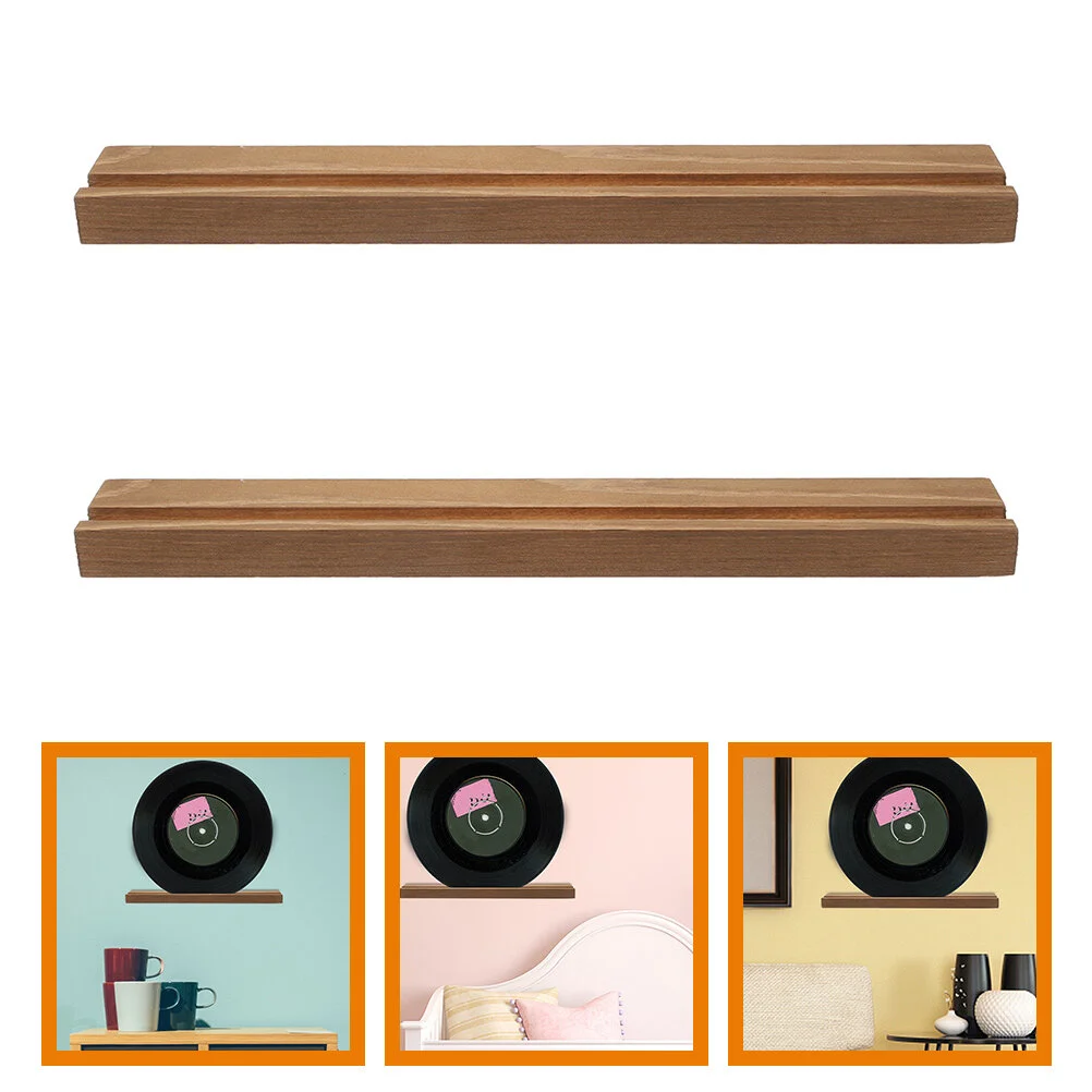 2 Pcs Album Wall Mounted Holder CD Display Rack Vinyl Record Bracket Organizer Wooden Stand Support
2 Pcs Album Wall Mounted Holder CD Display Rack Vinyl Record Bracket Organizer Wooden Stand Support