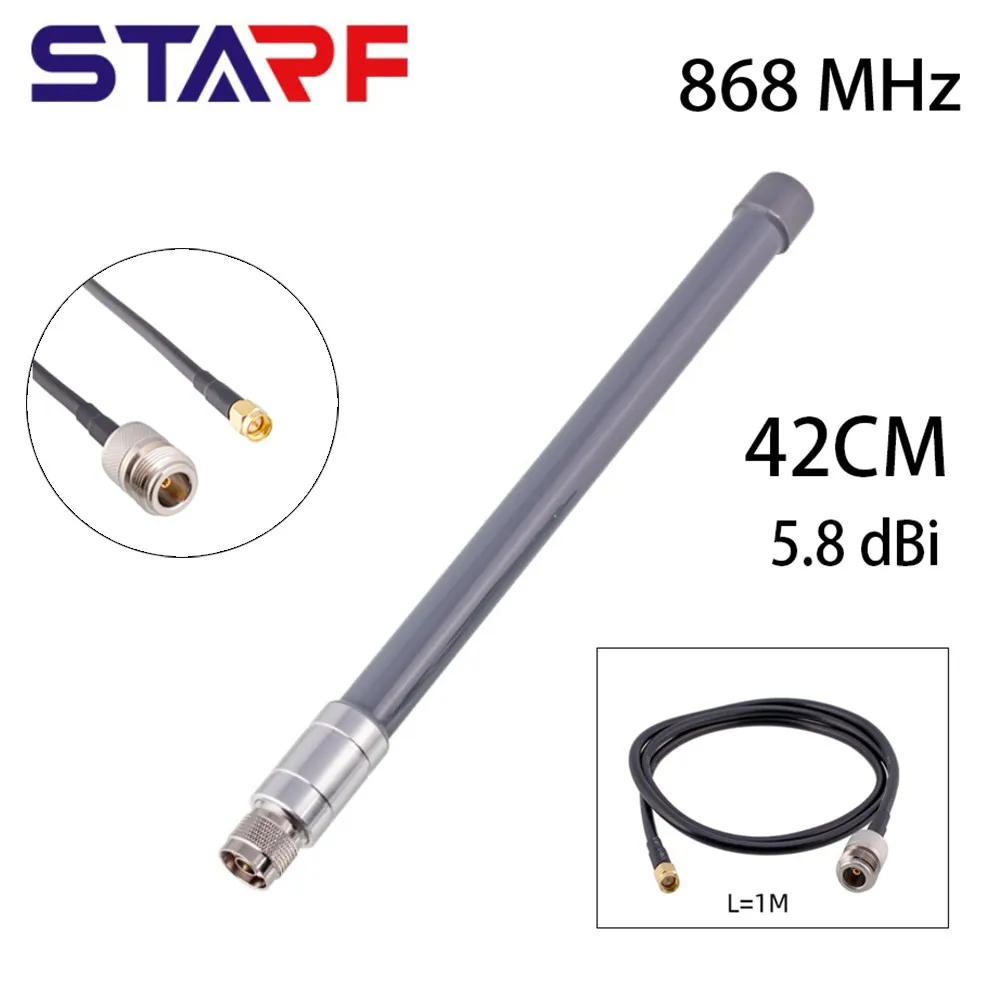 4DBi Antenna 860-930MHz LORA Antenna Female-to-RP-SMA RG58 Omni Fiberglass Aerial Antenna LTE Outdoor Long-distance Receiving
4DBi Antenna 860-930MHz LORA Antenna Female-to-RP-SMA RG58 Omni Fiberglass Aerial Antenna LTE Outdoor Long-distance Receiving