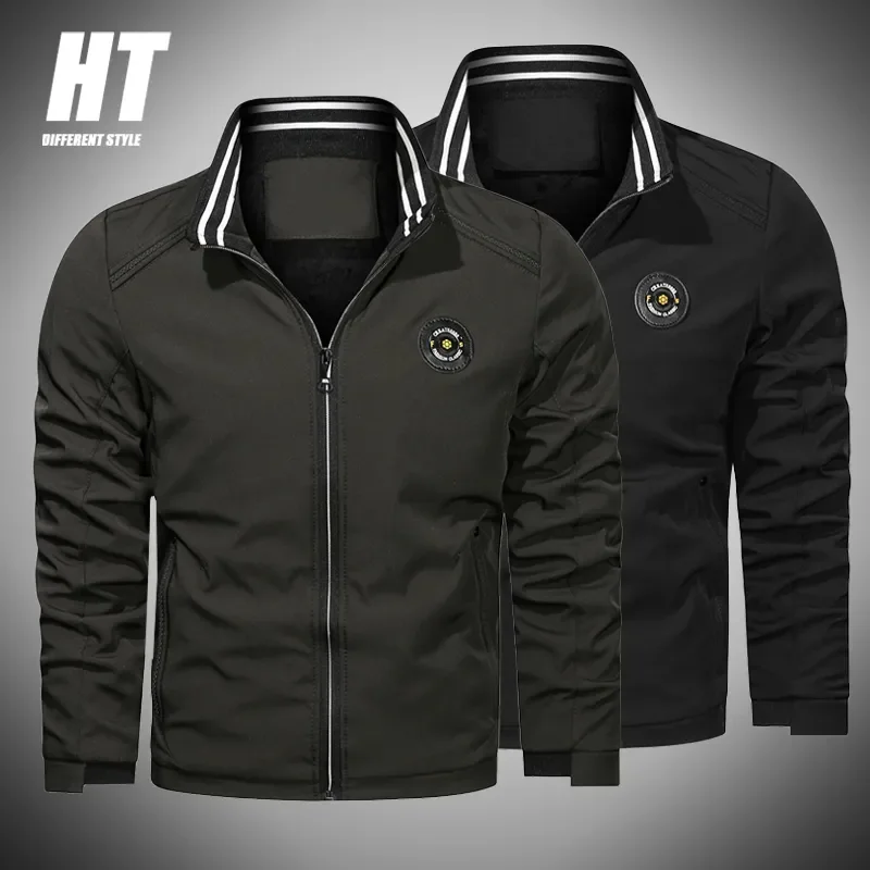 NEW 2023 Cargo Jacket Men Casual Striped Zipper Windbreaker Pilot Coat Fashion Stand Collar Solid Thin Flight Jacket Mens 2022 N
NEW 2023 Cargo Jacket Men Casual Striped Zipper Windbreaker Pilot Coat Fashion Stand Collar Solid Thin Flight Jacket Mens 2022 N