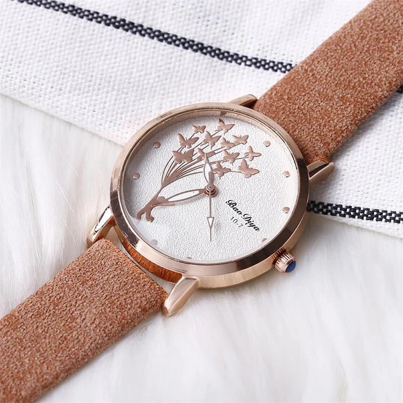Butterfly Women Watches 2022 Paris Fashion Simple Brown Quartz Watch Vintage Luxurious Leather Ladies Wristwatches Hot Decorate
Butterfly Women Watches 2022 Paris Fashion Simple Brown Quartz Watch Vintage Luxurious Leather Ladies Wristwatches Hot Decorate