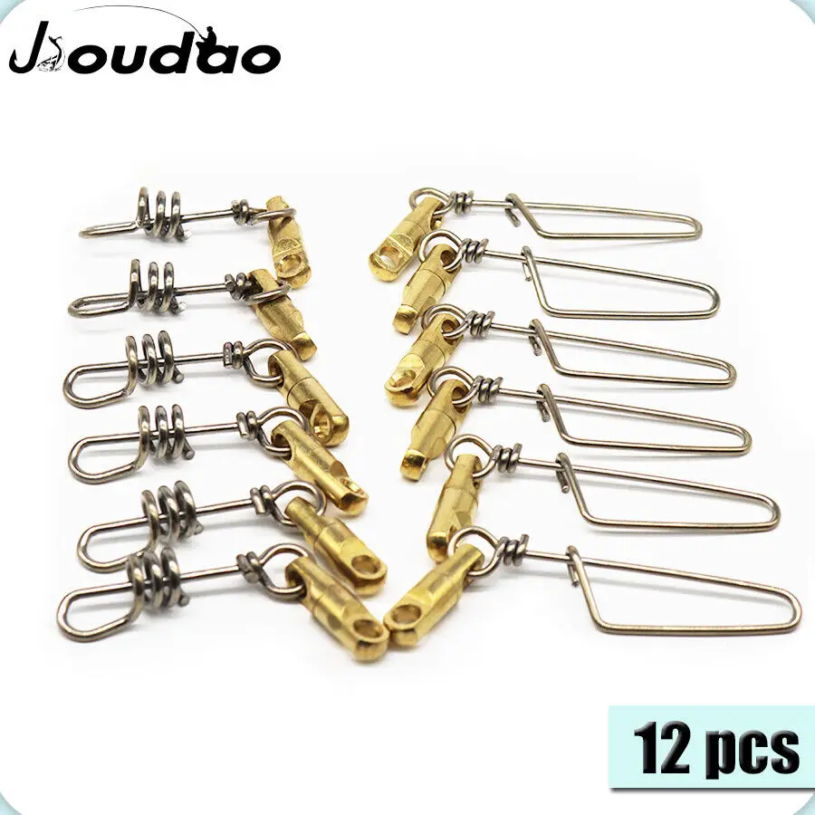 New 12pcs/lot Fishing Snap Swivels With Interlock Barrel Swivel Connector Solid Rings Fishing Accessories
New 12pcs/lot Fishing Snap Swivels With Interlock Barrel Swivel Connector Solid Rings Fishing Accessories