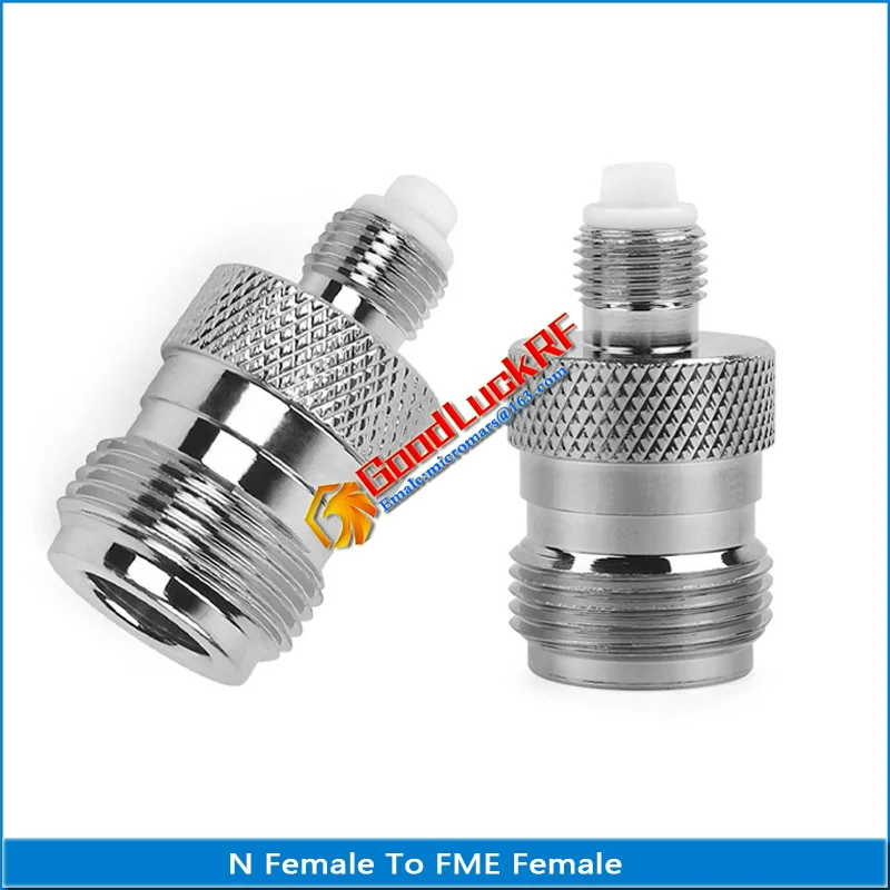 1X Pcs Adapter FME Female To N Female Cable Connector Socket N - FME Straight Nickel Plated Brass Coaxial RF Adapters
1X Pcs Adapter FME Female To N Female Cable Connector Socket N - FME Straight Nickel Plated Brass Coaxial RF Adapters
