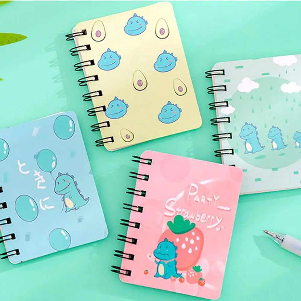 1 Pc Cartoon Dinosaur Notepad Cute Strawberry Dinosaur Coil Notebook Creative Mini Hand Account A7 Notebook School Supplies
1 Pc Cartoon Dinosaur Notepad Cute Strawberry Dinosaur Coil Notebook Creative Mini Hand Account A7 Notebook School Supplies