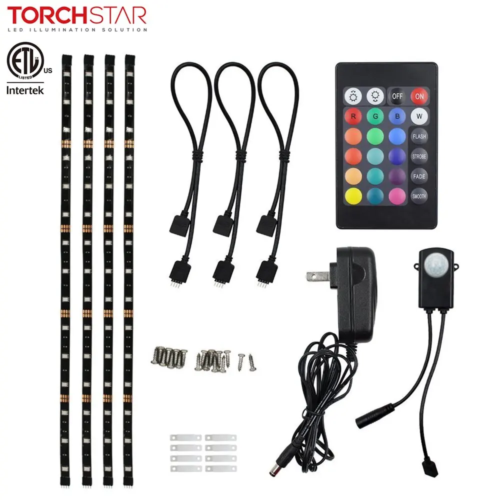 POPTOP LED Strip Light, 20 Inch 5050 RGB Color Changing with Remote for Bedroom Room Home Decor Party Festival
POPTOP LED Strip Light, 20 Inch 5050 RGB Color Changing with Remote for Bedroom Room Home Decor Party Festival
