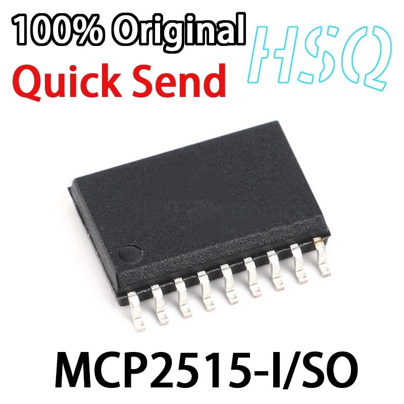 1PCS New Original MCP2515-I/SO MCP2515 SOP18 Interface Control Chip
1PCS New Original MCP2515-I/SO MCP2515 SOP18 Interface Control Chip