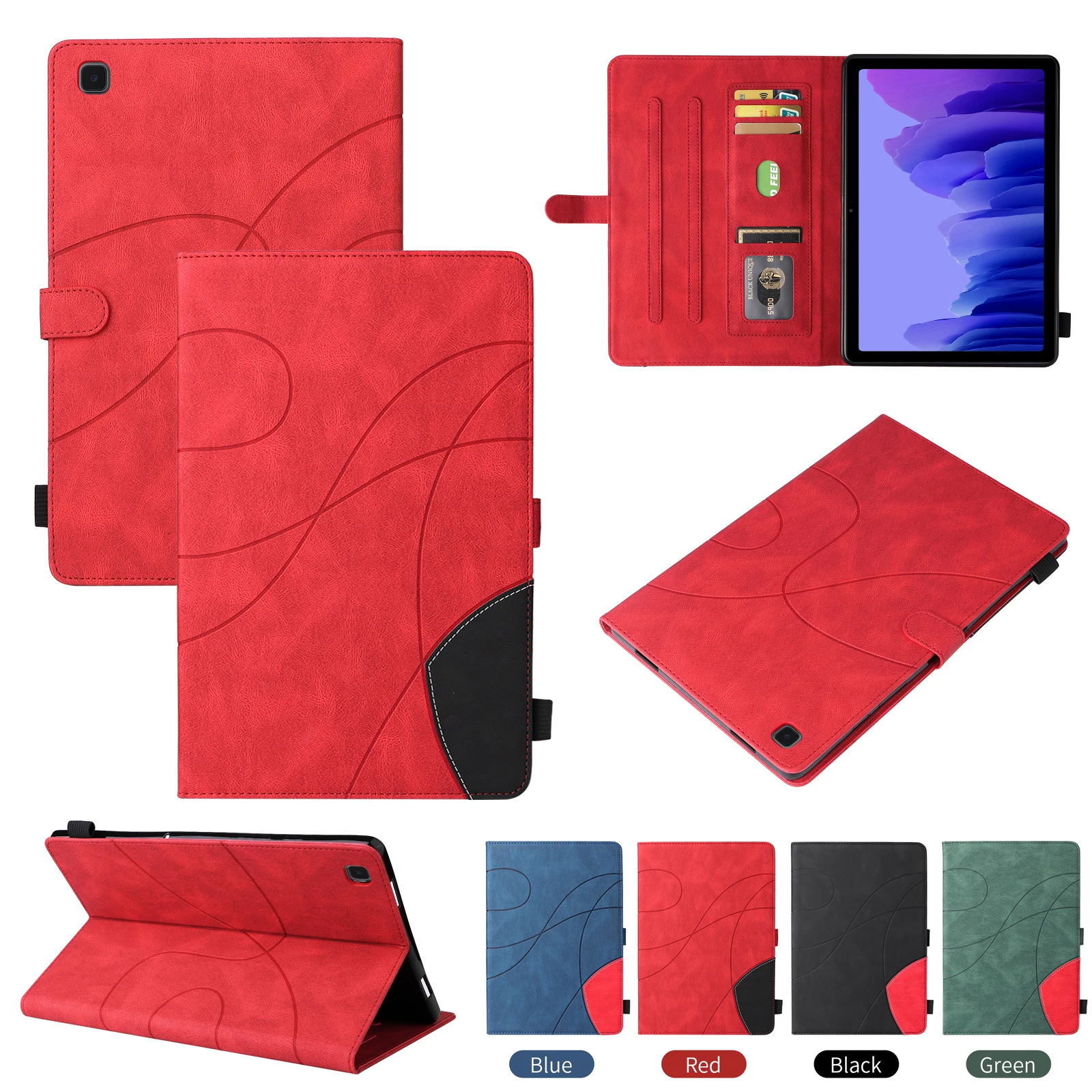 Fundas for Samsung Galaxy Tab A7 10’4 Case 2020 SM-T500 T505 T507 Tablet Cover Leather Card Holder Flip Cover Smart Sleep / Wake
Fundas for Samsung Galaxy Tab A7 10’4 Case 2020 SM-T500 T505 T507 Tablet Cover Leather Card Holder Flip Cover Smart Sleep / Wake