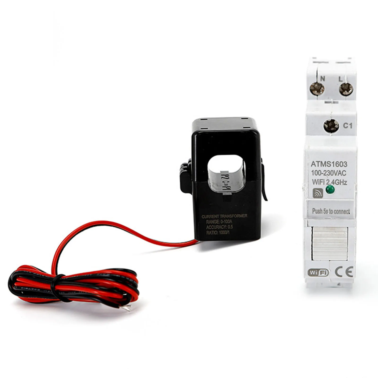 Modern Smart WIFI DIN Energy Meter for TUYA AC110 240V Remote Control Long Lasting Performance Compact Design ATMS1603 Model
Modern Smart WIFI DIN Energy Meter for TUYA AC110 240V Remote Control Long Lasting Performance Compact Design ATMS1603 Model