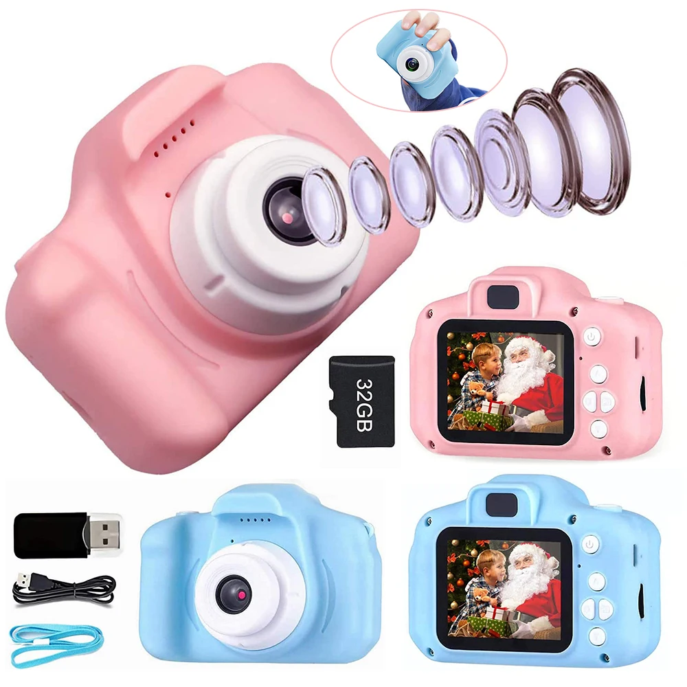 Cartoon Camera 2.0 Inch IPS Screen Children Educational Toys Portable Video Camera Digital Camera for Boys Girls Birthday Gift
Cartoon Camera 2.0 Inch IPS Screen Children Educational Toys Portable Video Camera Digital Camera for Boys Girls Birthday Gift
