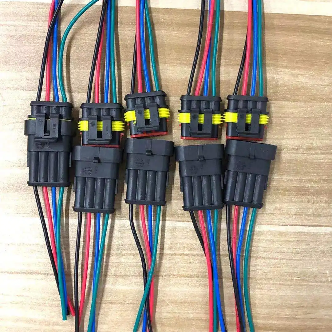 New 10pcs 5 Pairs Waterproof Male Female Electrical Connectors Plug 4-Pin Way With Wire For Car Motorcycle Scooter Marine
New 10pcs 5 Pairs Waterproof Male Female Electrical Connectors Plug 4-Pin Way With Wire For Car Motorcycle Scooter Marine