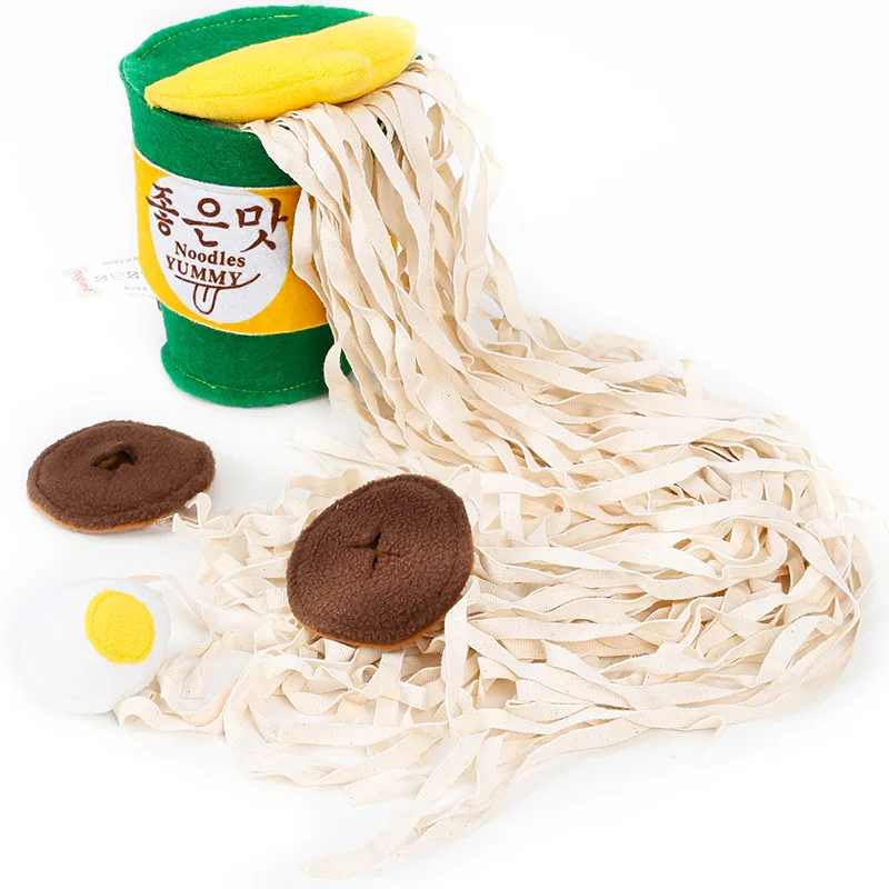 Ramen Bubble Bucket Sniffing Toy Slow Food Pet Products Birthday Longevity Instant Noodles Play Dog Toys
Ramen Bubble Bucket Sniffing Toy Slow Food Pet Products Birthday Longevity Instant Noodles Play Dog Toys