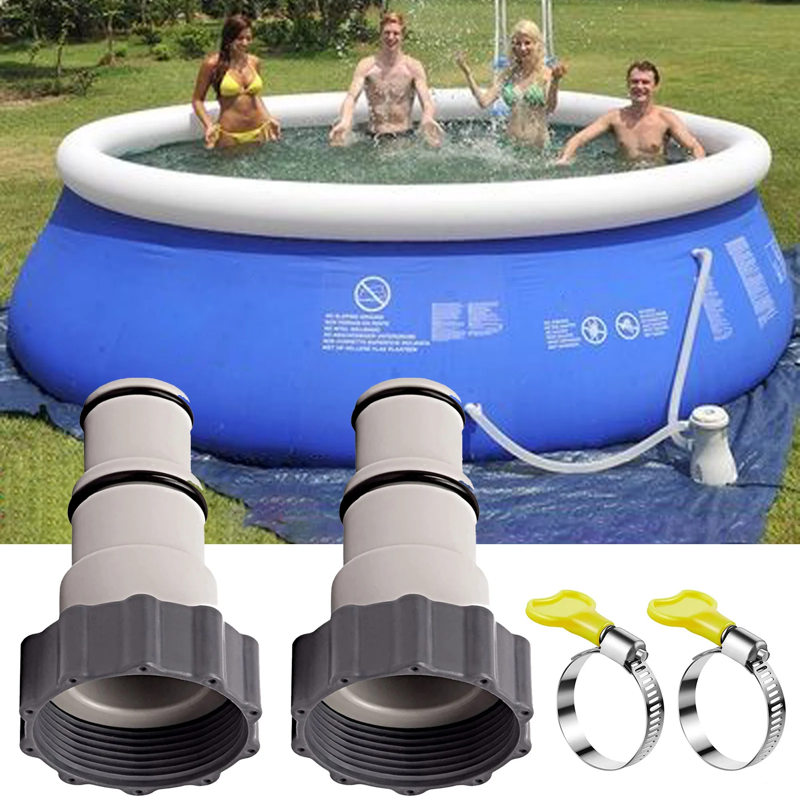 Replacement Hose Adapter Pool Drain Adapter With Collar Pool Pump Replacement Parts & Accessories Replace For Threaded
Replacement Hose Adapter Pool Drain Adapter With Collar Pool Pump Replacement Parts & Accessories Replace For Threaded