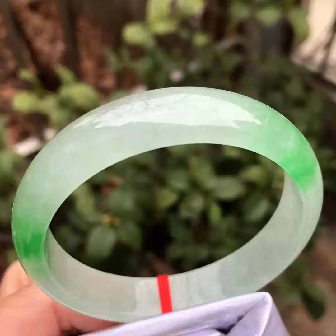 Natural Myanmar jadeite bangle flat bar real jadeite bangle natural green jade stone for woman temperament bracelets 58mm 625
Natural Myanmar jadeite bangle flat bar real jadeite bangle natural green jade stone for woman temperament bracelets 58mm 625
