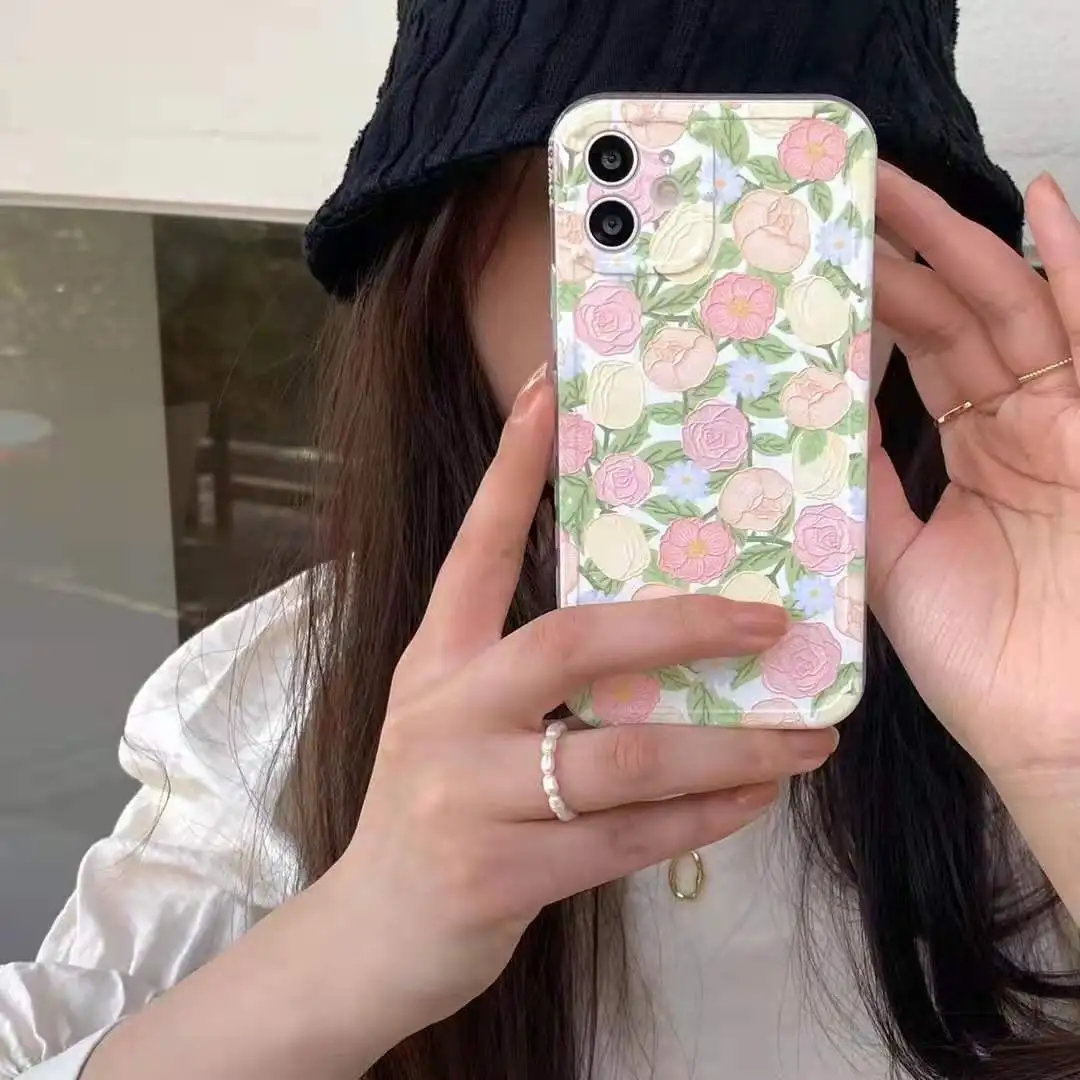 INS 3D Relief Rose flower Phone case for iphone 12 11 Pro Max mini 12ProMax 7 8 plus XR X XS MAX cover fundas soft silicon coque
INS 3D Relief Rose flower Phone case for iphone 12 11 Pro Max mini 12ProMax 7 8 plus XR X XS MAX cover fundas soft silicon coque