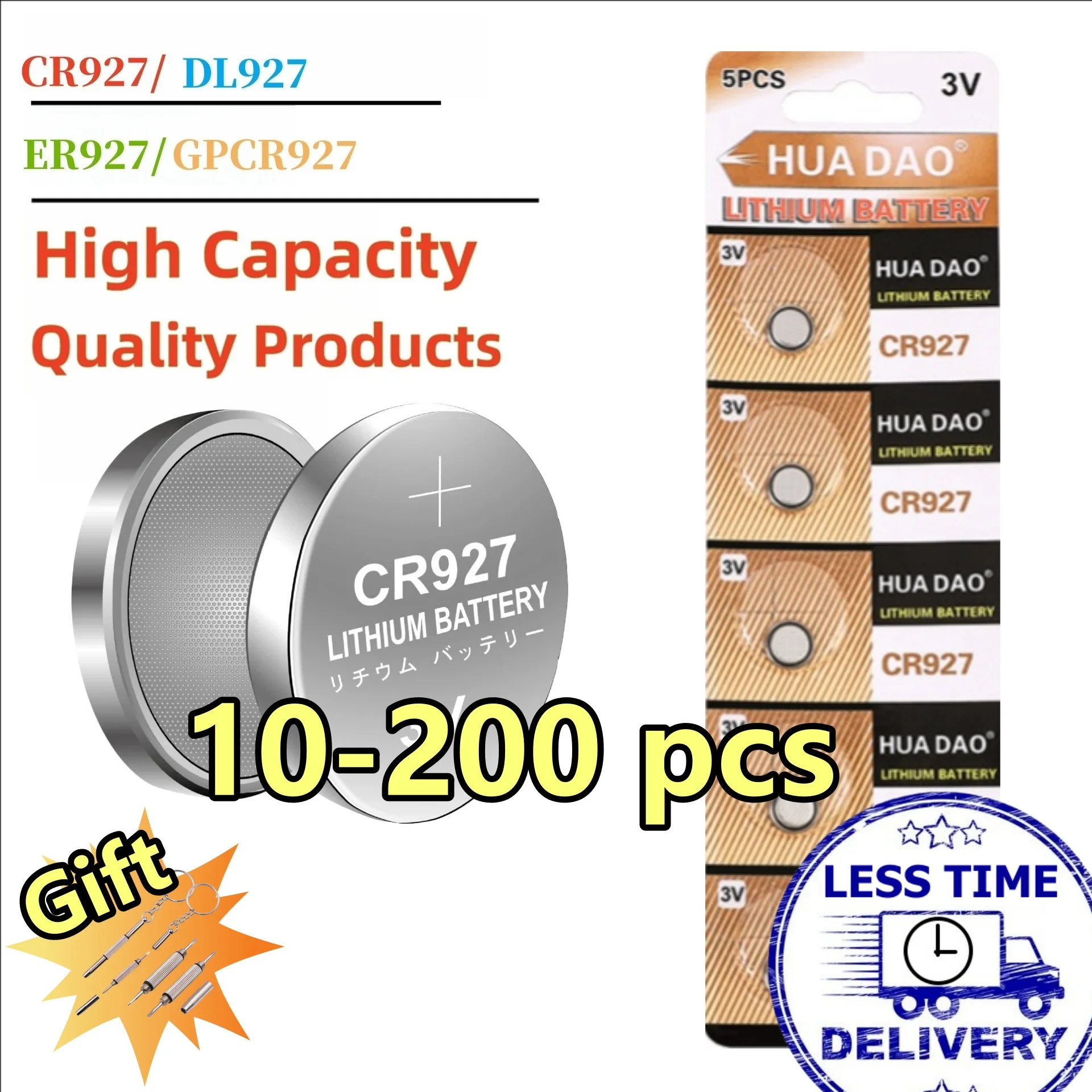 10-200 шт. CR927 CR 927 DL927 BR927 ECR927 5011LC подходит для калькуляторов часов пультов