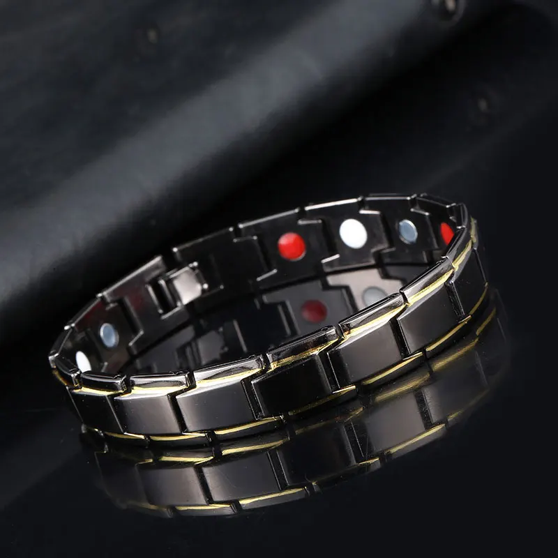 Men Bracelet 4 IN 1 Health Energy Bangle Arthritis Twisted Magnetic Exquisite Bracelet Male Gift Power Therapy Magnets
Men Bracelet 4 IN 1 Health Energy Bangle Arthritis Twisted Magnetic Exquisite Bracelet Male Gift Power Therapy Magnets