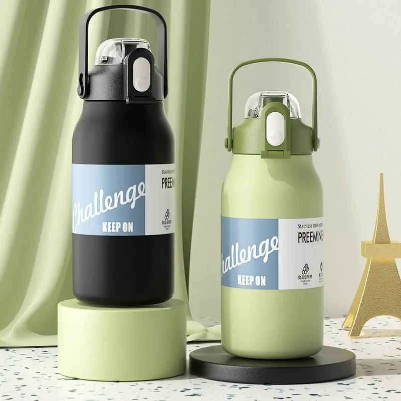 1500ml Double Stainless Steel 316 Thermos Mug With Straw Portable Outdoor Sport Vacuum Flask Thermal Water Bottle Tumbler
1500ml Double Stainless Steel 316 Thermos Mug With Straw Portable Outdoor Sport Vacuum Flask Thermal Water Bottle Tumbler