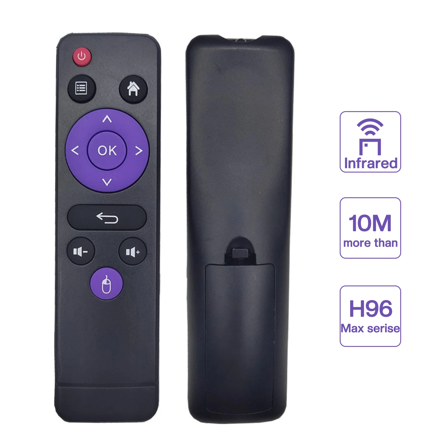 ИК-пульт дистанционного управления для H96 MAX 331/ Max X3 /MINI V8/ MAX H616 Smart TV Box Android 10/9,0 4K Media Player Set Top box Control ler
ИК-пульт дистанционного управления для H96 MAX 331/ Max X3 /MINI V8/ MAX H616 Smart TV Box Android 10/9,0 4K Media Player Set Top box Control ler