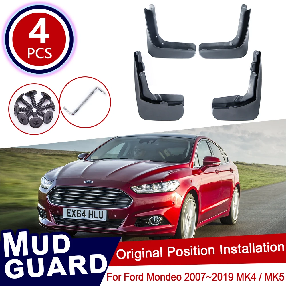 Брызговики для Ford Mondeo MK4 MK5 2007 ~ 2019 Fusion CD391, передние и задние щитки от грязи, брызговики, брызговики 2016 2017 2018
Брызговики для Ford Mondeo MK4 MK5 2007 ~ 2019 Fusion CD391, передние и задние щитки от грязи, брызговики, брызговики 2016 2017 2018