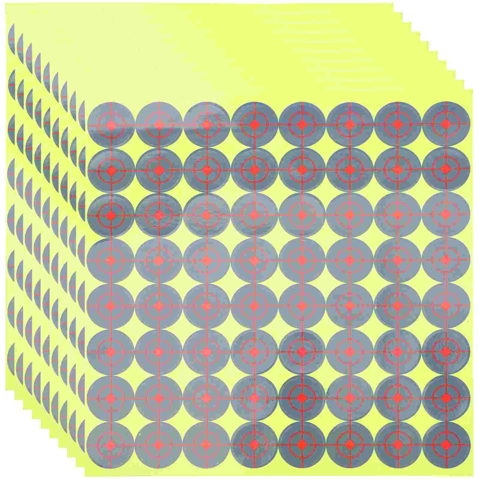 10 Sheets Shooting Sticker Circle Labels Practical Pasters Game Repair Subsidy Professional Stickers Self-adhesive
10 Sheets Shooting Sticker Circle Labels Practical Pasters Game Repair Subsidy Professional Stickers Self-adhesive