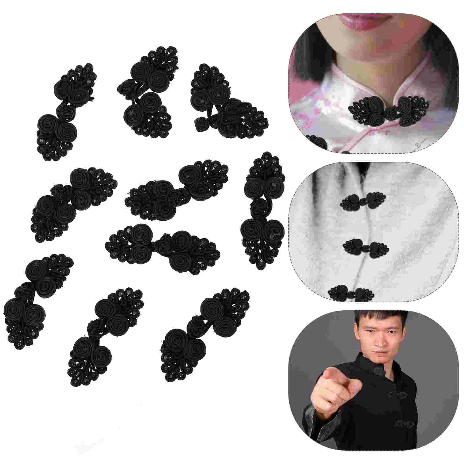 Buttons Chinese Button Sewing Knot Cheongsam Knots Closurehook Eye Frog Black Coffee Coat Fastener Fasteners Fasteningsjacket
Buttons Chinese Button Sewing Knot Cheongsam Knots Closurehook Eye Frog Black Coffee Coat Fastener Fasteners Fasteningsjacket